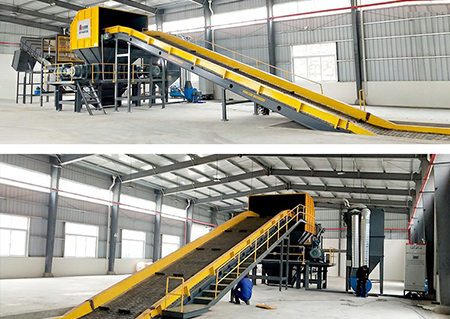 How to use bulky waste crushing equipment to process waste?
